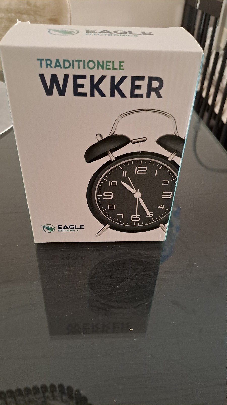 Wekker, Nieuw, Ophalen of Verzenden, Zwart, Overige merken