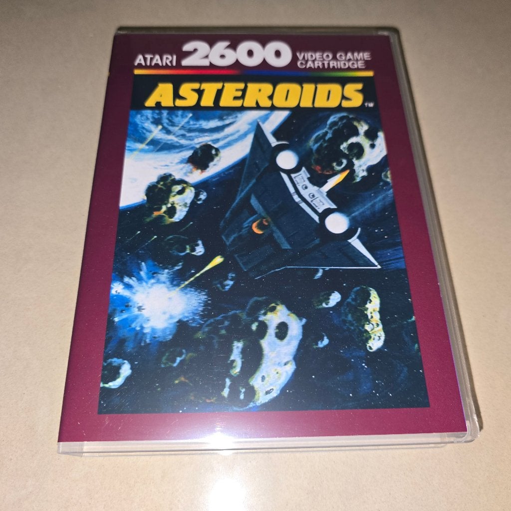 Asteroids Atari 2600 Game Case, Avontuur en Actie, Verzenden, 1 speler, Zo goed als nieuw