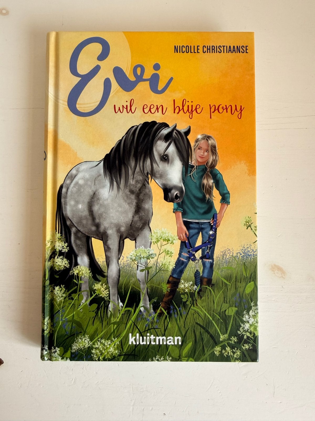 Evi wil een blije pony van Nicolle Christiaanse., Ophalen of Verzenden, Zo goed als nieuw, Fictie algemeen