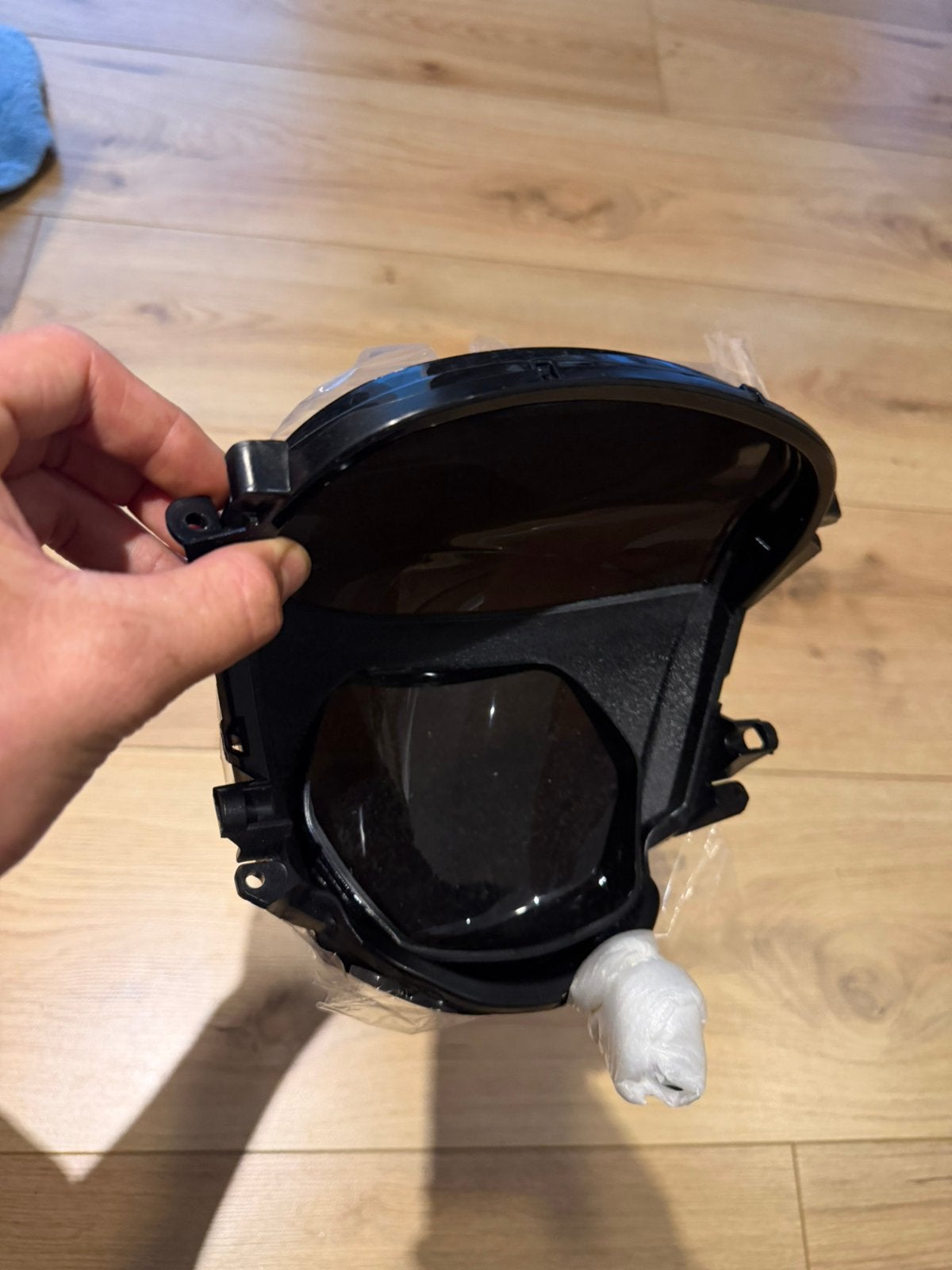 Smoked tellerglas zip 2000, Ophalen of Verzenden, Nieuw, Piaggio