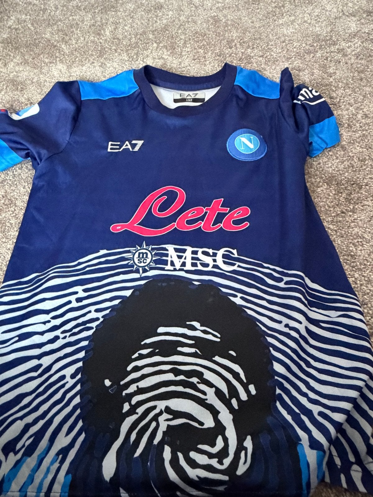 Napoli Maradona 10 voetbalshirt maat 152, Ophalen of Verzenden, Zo goed als nieuw, Jongen, Shirt of Longsleeve