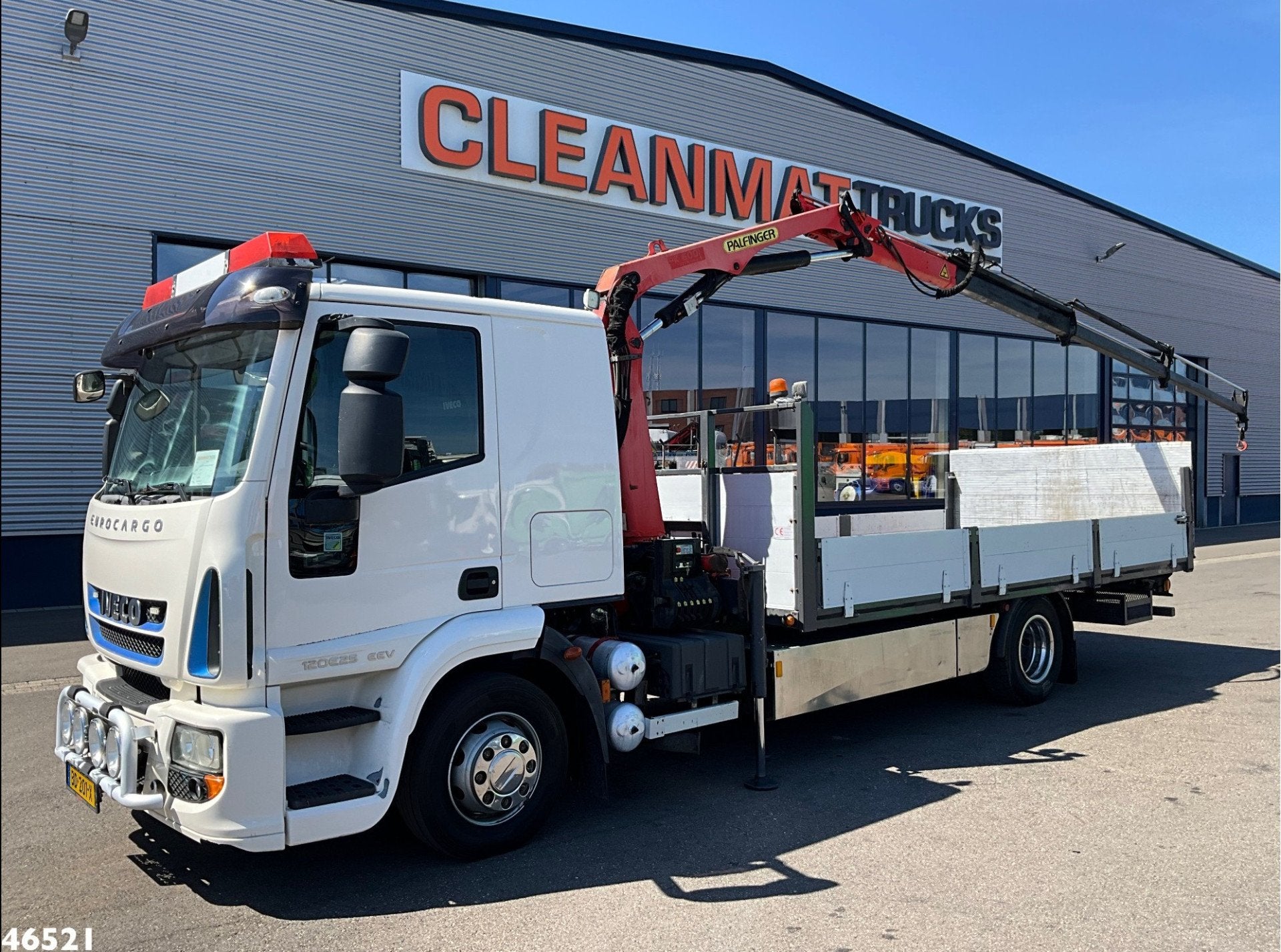 Iveco Eurocargo ML120E25 Palfinger 6 Tonmeter laadkraan, Auto's, Automaat, Euro 5, Achterwielaandrijving, Diesel