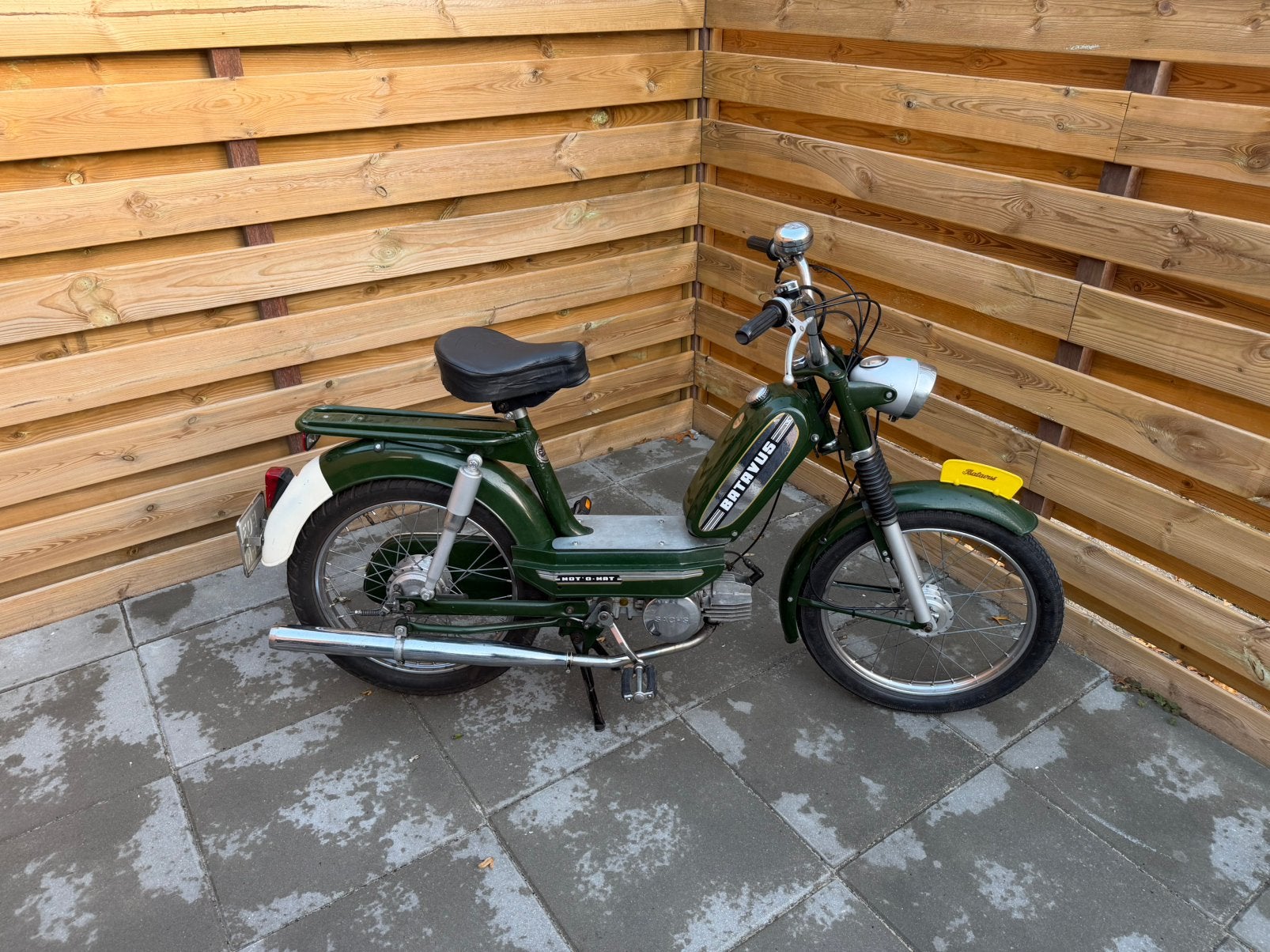 Batavus mot o mat met geel kenteken!, Ophalen, Maximaal 45 km/u, Batavus, 49 cc