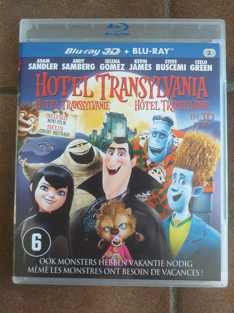 Hotel Transylvania 3D Bluray + 2D Bluray, Film, Nederlands, Ophalen of Verzenden, Vanaf 6 jaar
