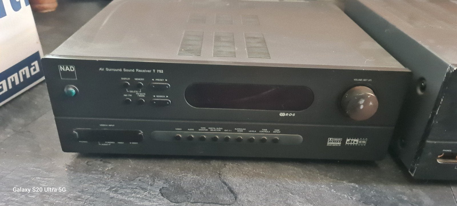 NAD T 753 AV Surround Sound Receiver, Audio, Tv en Foto, Gebruikt, 120 watt of meer, Ophalen, Overige merken