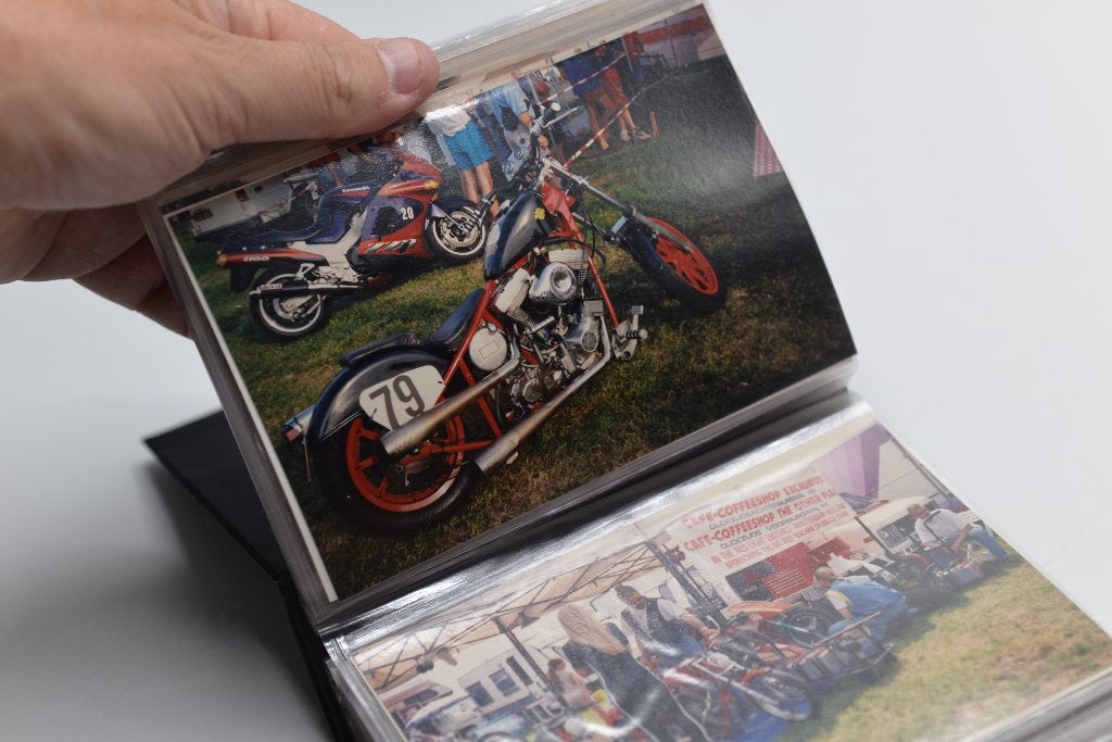 Vintage Foto album diverse motor en auto evenementen, Ophalen of Verzenden, Gebruikt, Auto's