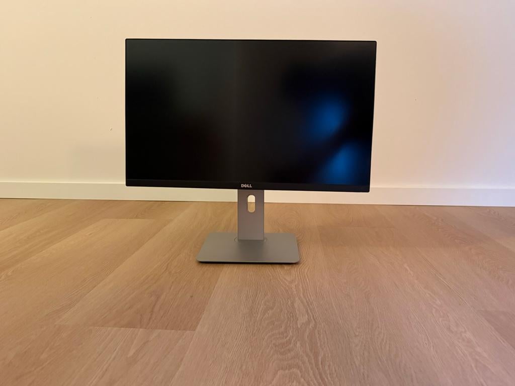 Dell Ultrasharp U2515H 25 inch WQHD IPS Monitor, Ophalen, Gebruikt, IPS, In hoogte verstelbaar