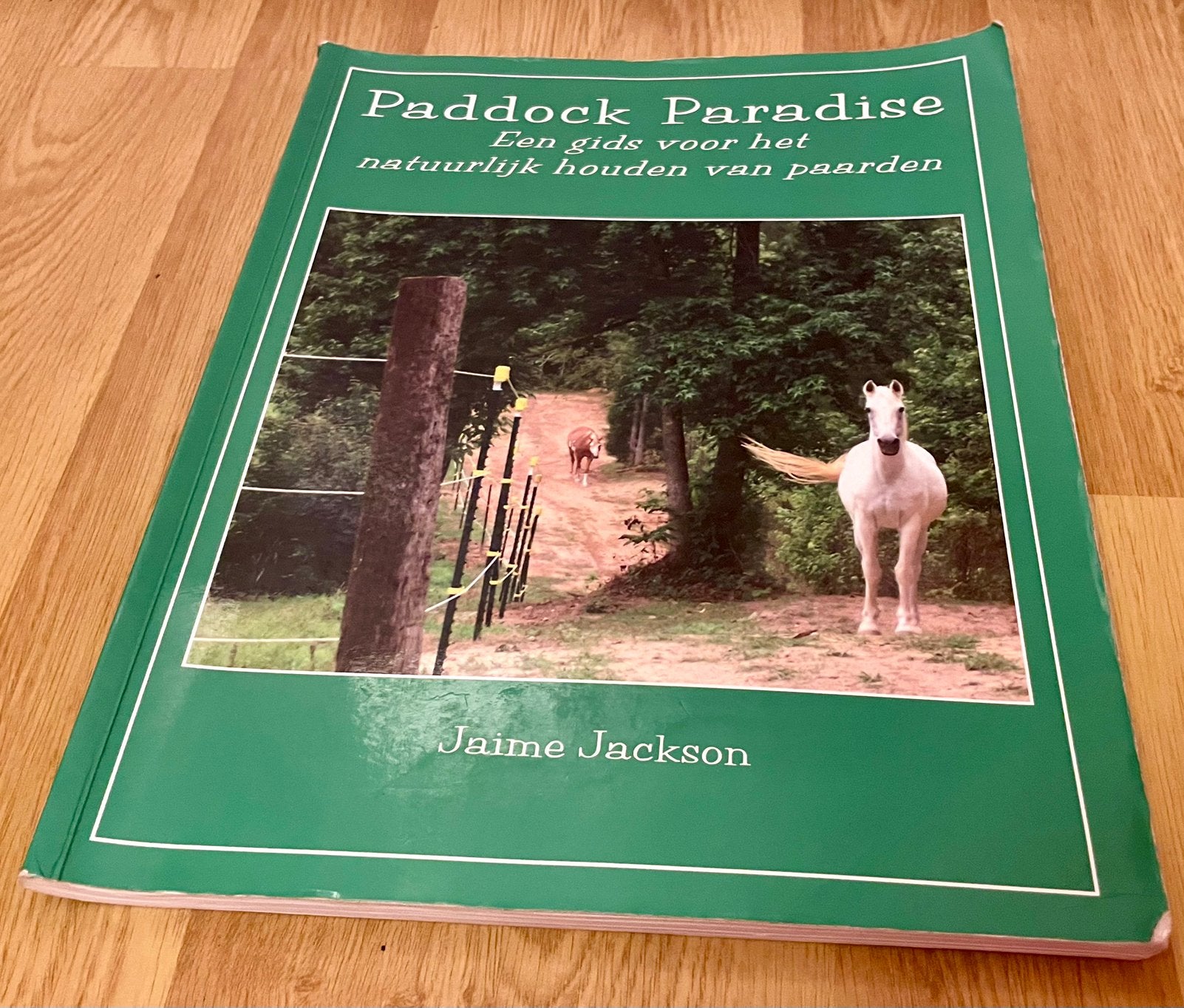 Boek Jaime Jackson paddock paradise goede staat, Ophalen of Verzenden, Zo goed als nieuw, Paarden of Pony's
