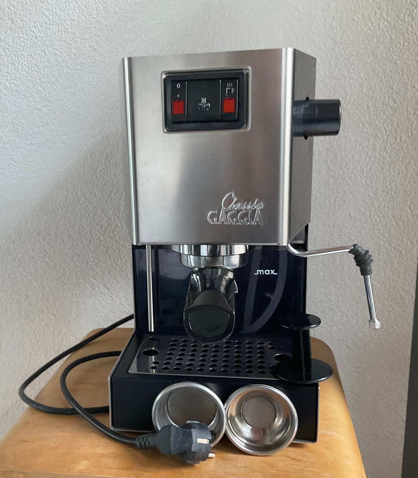 Gaggia Classic espressomachine, Witgoed en Apparatuur, Koffiezetapparaten, Ophalen of Verzenden, Gebruikt, Espresso apparaat