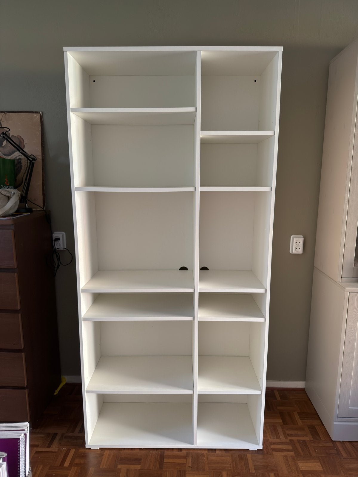 Ikea Vihals boekenkast, Met plank(en), 200 cm of meer, Zo goed als nieuw, 25 tot 50 cm