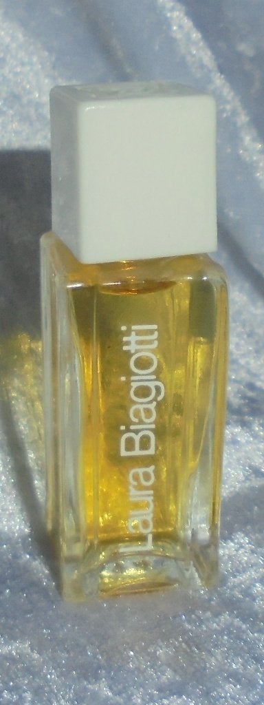 Volle parfum mini -  laura biagiotti, Ophalen of Verzenden, Zo goed als nieuw, Miniatuur, Gevuld