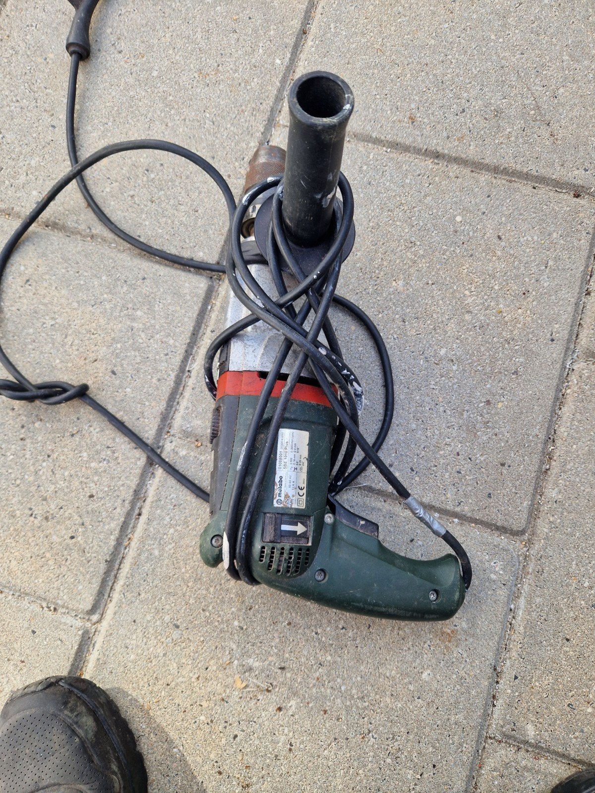 Metabo SBE 1010 Plus Klopboormachine, Boormachine, Ophalen of Verzenden, Variabele snelheid, Gebruikt