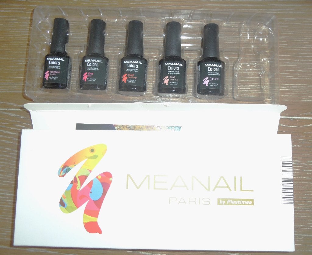 Set MENAIL PARIS, Ophalen of Verzenden, Zo goed als nieuw, Handen en Nagels, Make-up