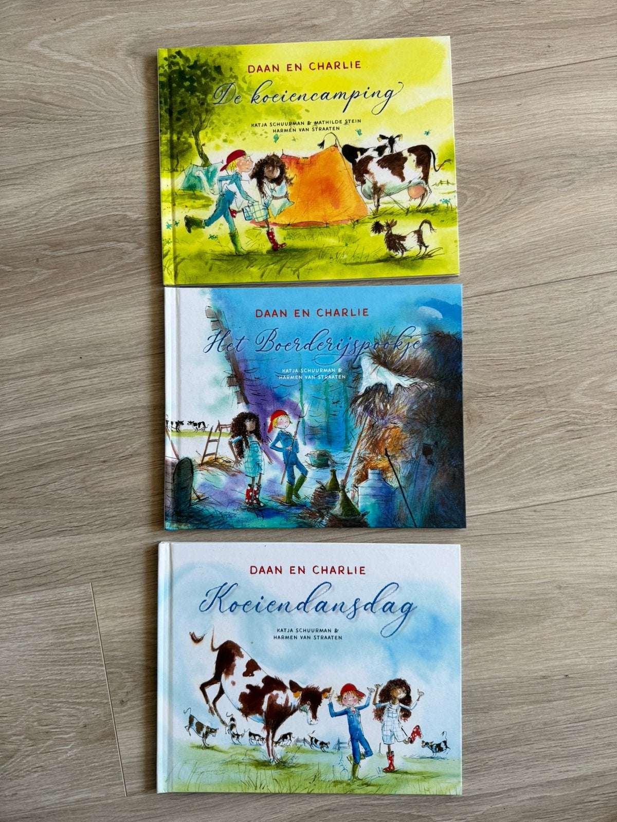 Daan en Charlie boekenset, Boeken, Kinderboeken | Kleuters, Ophalen, Zo goed als nieuw, Sprookjes