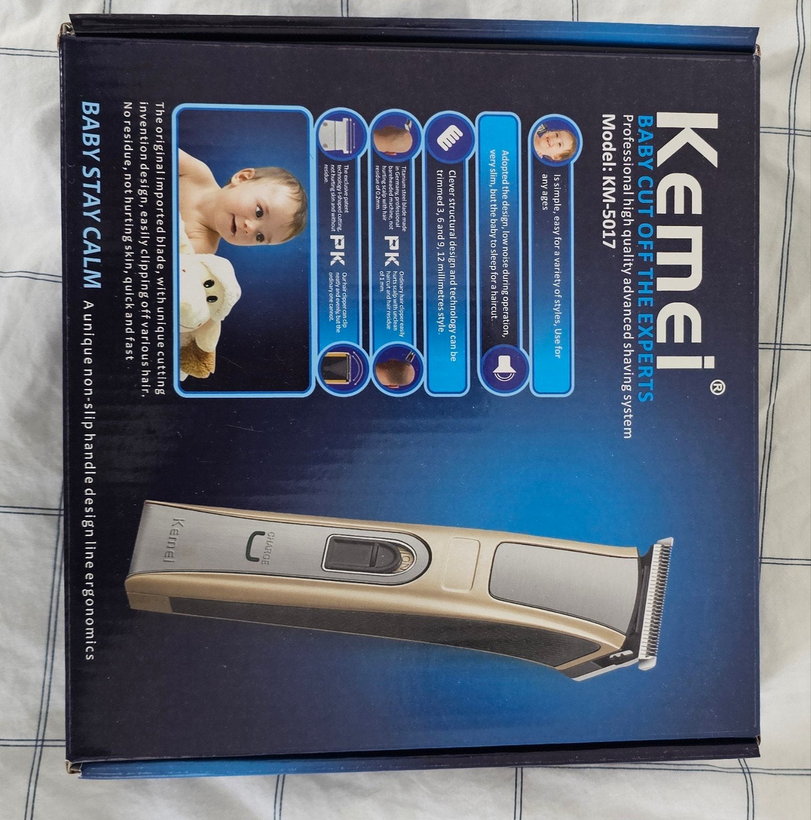 Hair clipper Kemei Model KM5017, Ophalen of Verzenden