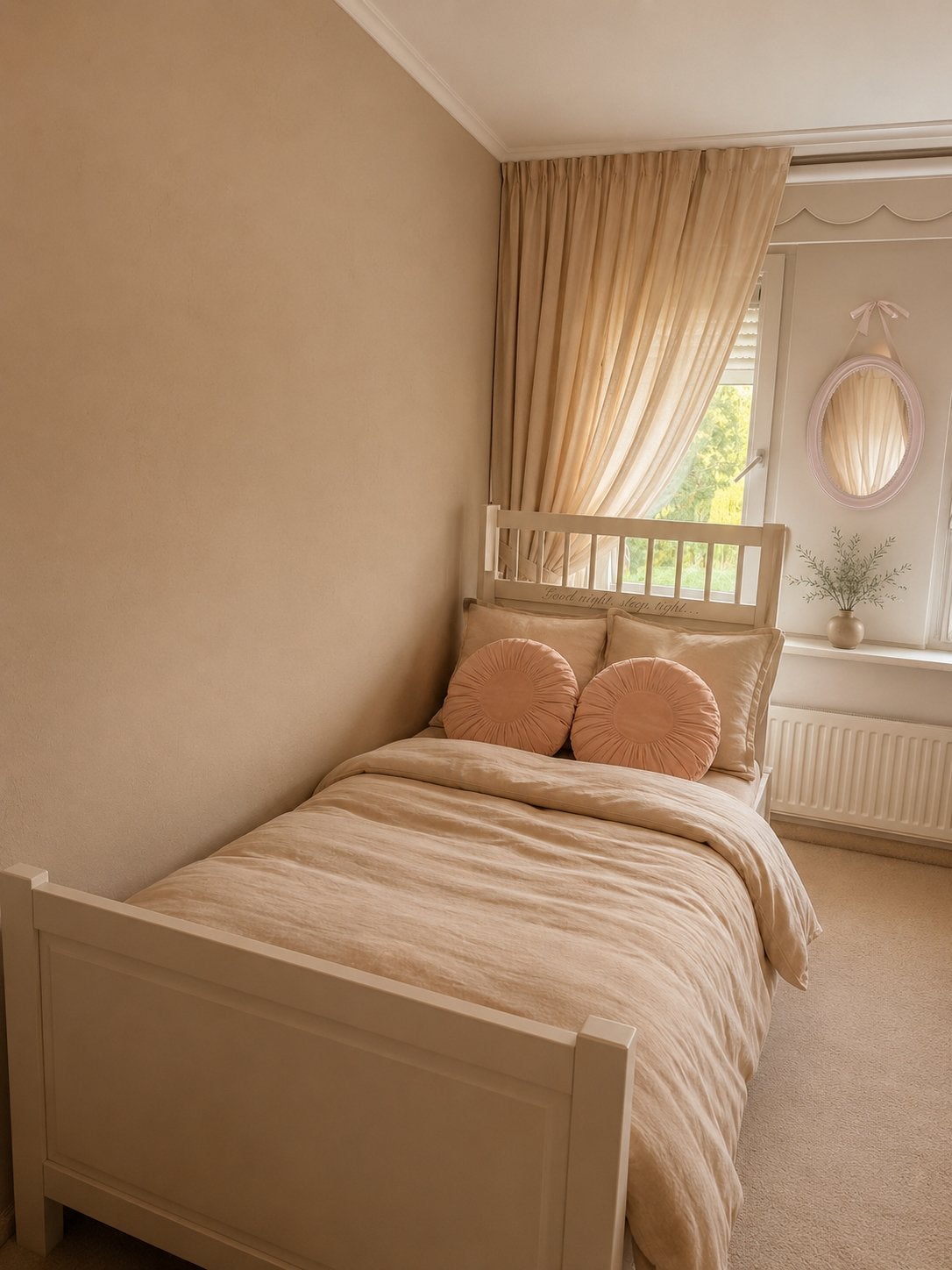 Bed/fauteuil/hocker & prachtige meidenkamer Accessoires €150, Kinderen en Baby's, Ophalen, Zo goed als nieuw