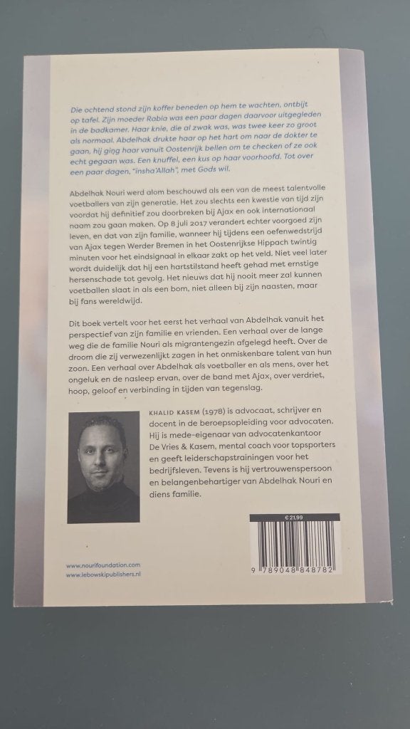 Abdelhak Nouri - Een onvervulde droom, Ophalen of Verzenden, Balsport