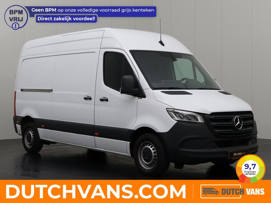 Mercedes-Benz Sprinter 315CDi Automaat L2H2 | Led | Multimed, Stof, Gebruikt, Zwart, 4 cilinders