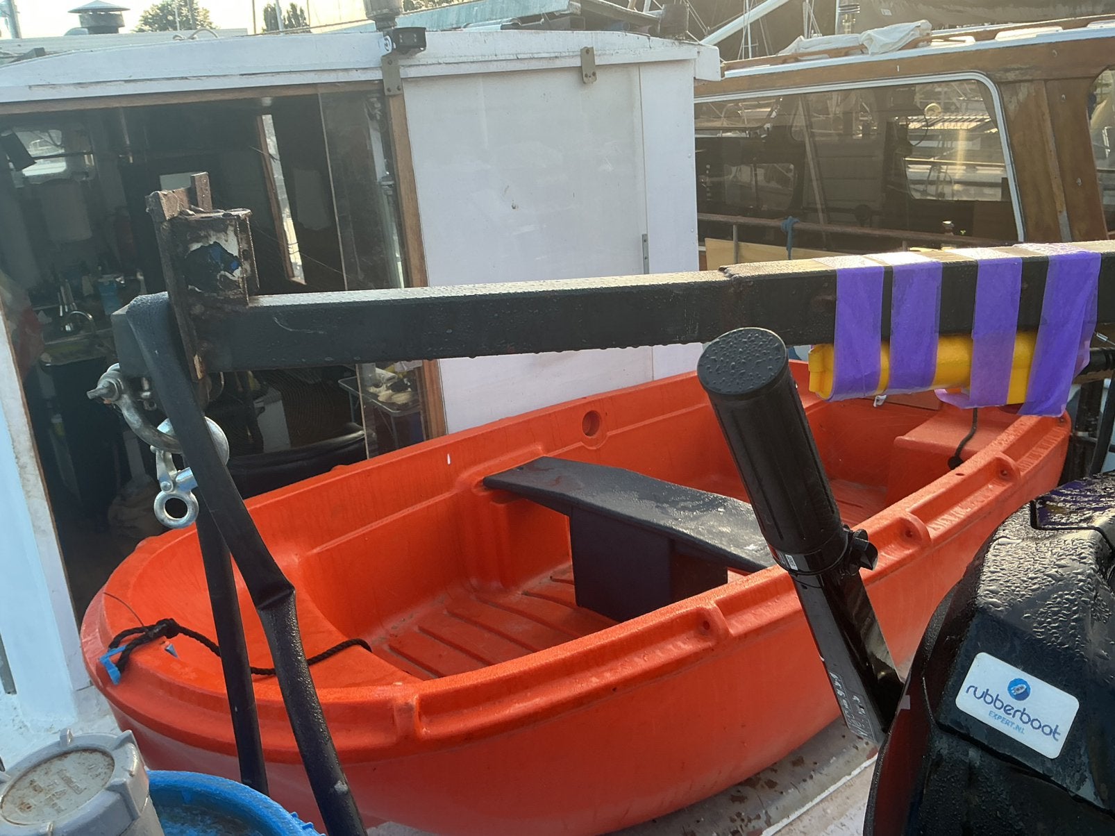 Fun Yak FY 250 + Mercury 3,5 pk buitenboordmotor – zgan, Watersport en Boten, Ophalen, Zo goed als nieuw