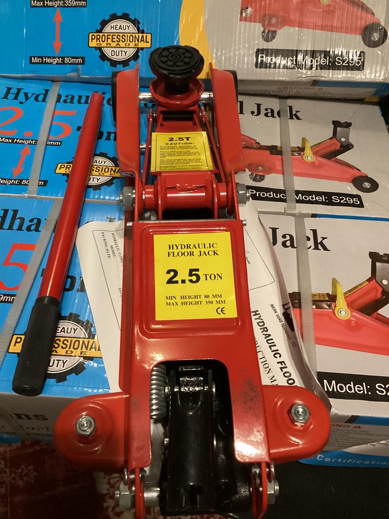 Garage krik 2.5 ton hydraulisch laagste stand 8 en hoog 36, Ophalen of Verzenden, Nieuw, Hydraulisch, Garagekrik