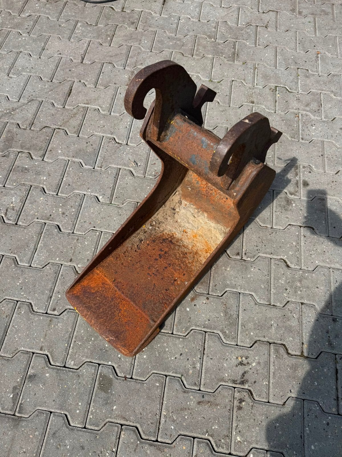 Sleuvenbak dieplepelbak minikraan minigraver graafmachine, Ophalen, Zo goed als nieuw