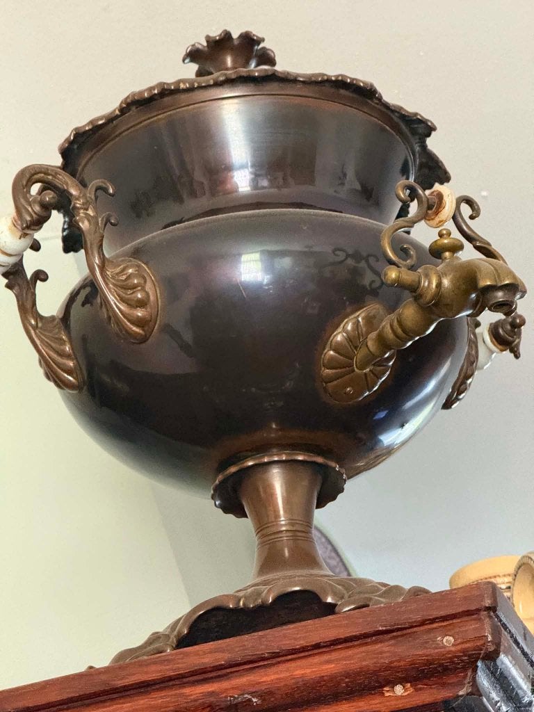 somovar kan, Antiek en Kunst, Ophalen of Verzenden, Brons