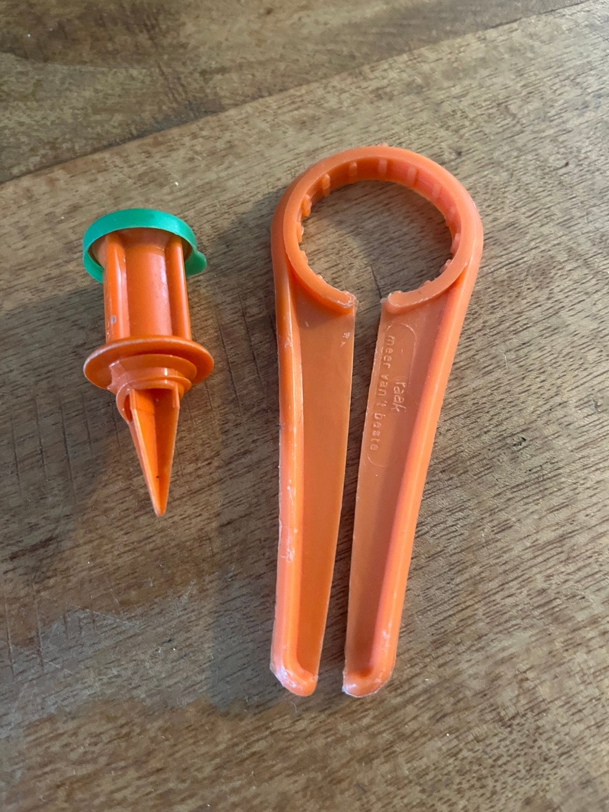 Raak flesopener en Riedel tuit, Ophalen of Verzenden, Huis en Inrichting