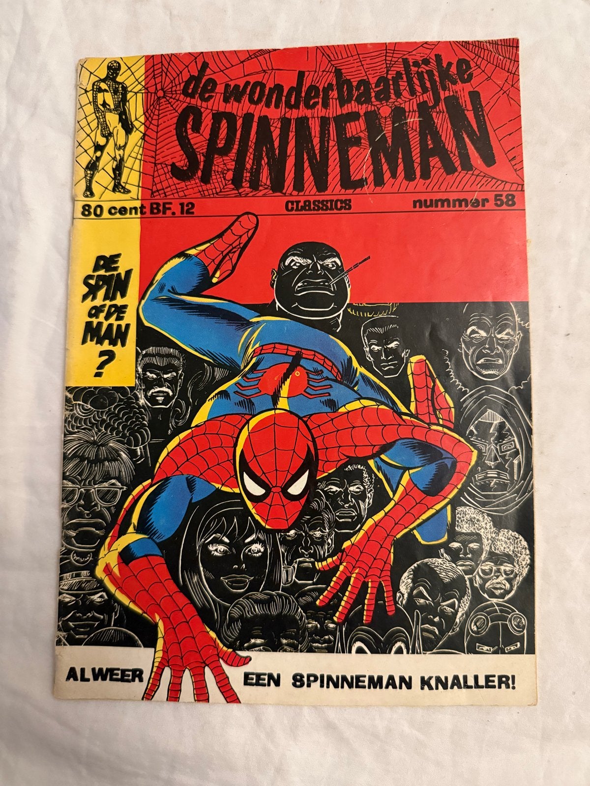 De Wonderbaarlijke Spinneman Classics nummer 58, Boeken, Eén stripboek, Ophalen of Verzenden, Gelezen