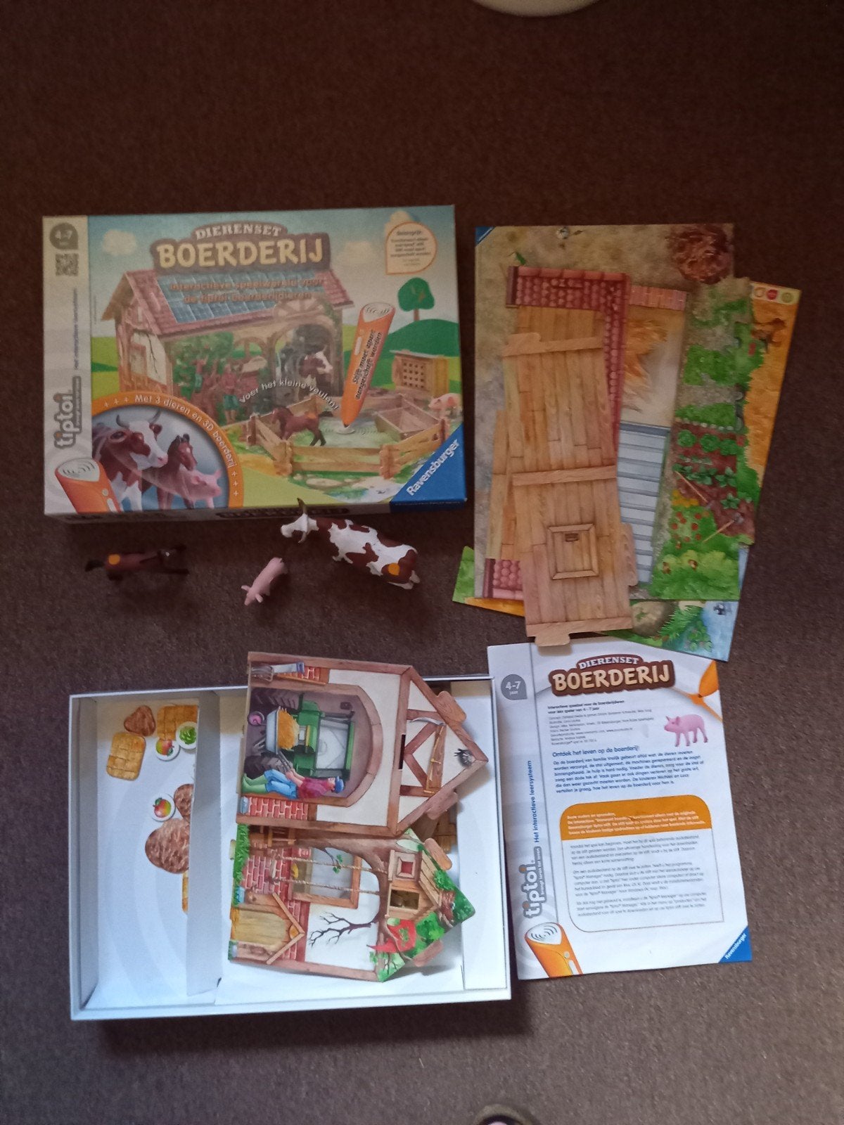 Tiptoi spel boerderij, Ophalen of Verzenden