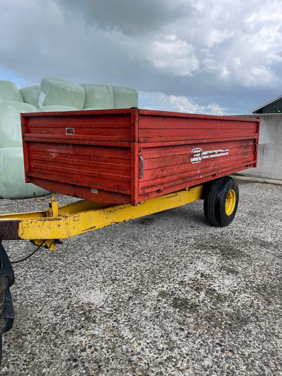 4 tons Kipper, Zakelijke goederen, Ophalen, Transport