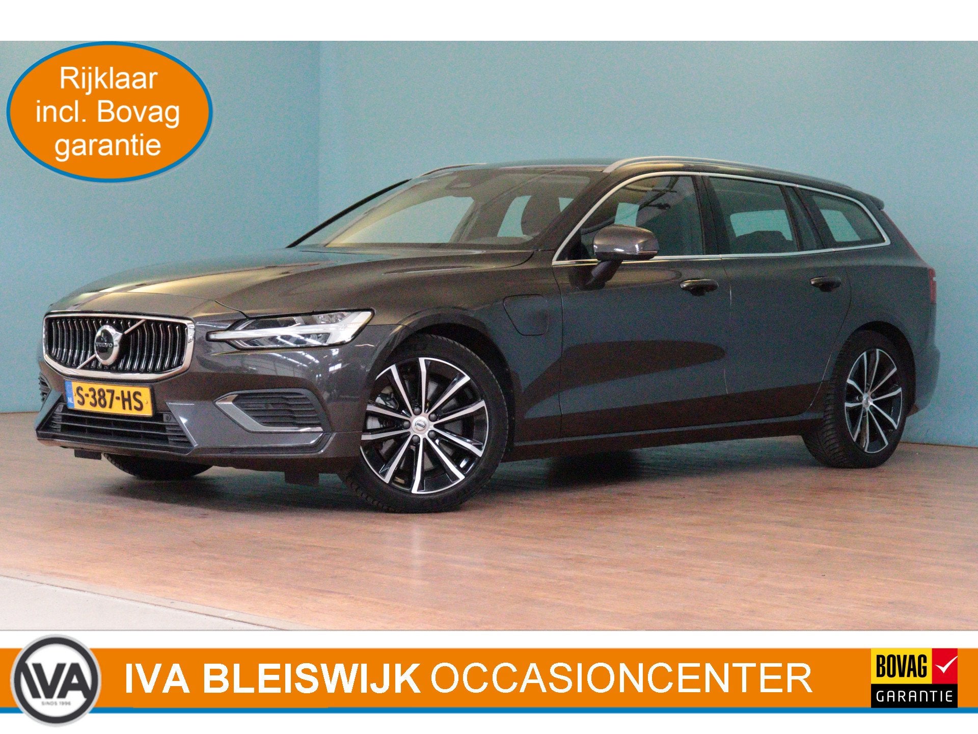 Volvo V60 2.0 T6 Plug-in hybrid AWD Core Bright | NAVI / APP, Auto's, Volvo, Automaat, Gebruikt, Euro 6, 4 cilinders
