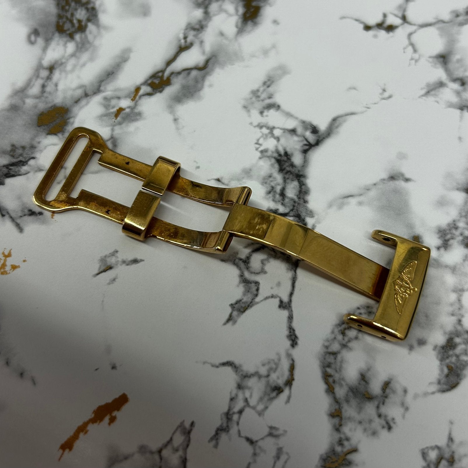 Breitling Clasp, Ophalen of Verzenden, Zo goed als nieuw, Goud, Overige materialen