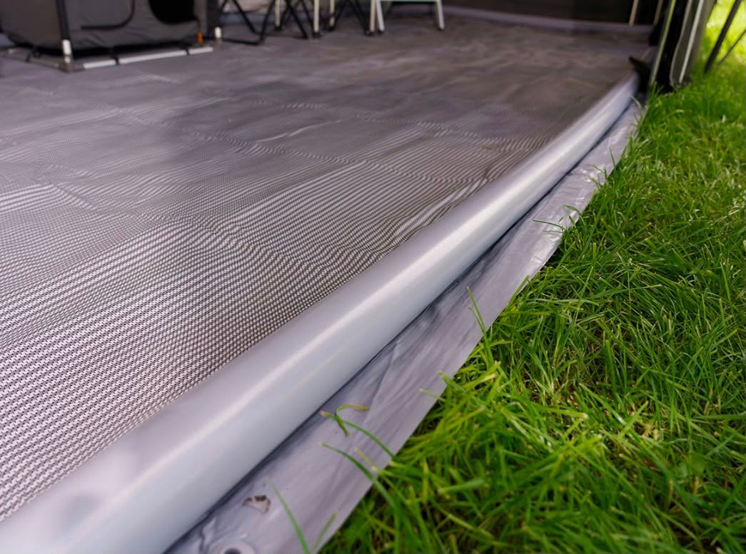 Gronzeil opblaasbare rand 500x250cm 1 week gebruikt., Caravans en Kamperen, Ophalen of Verzenden, Zo goed als nieuw