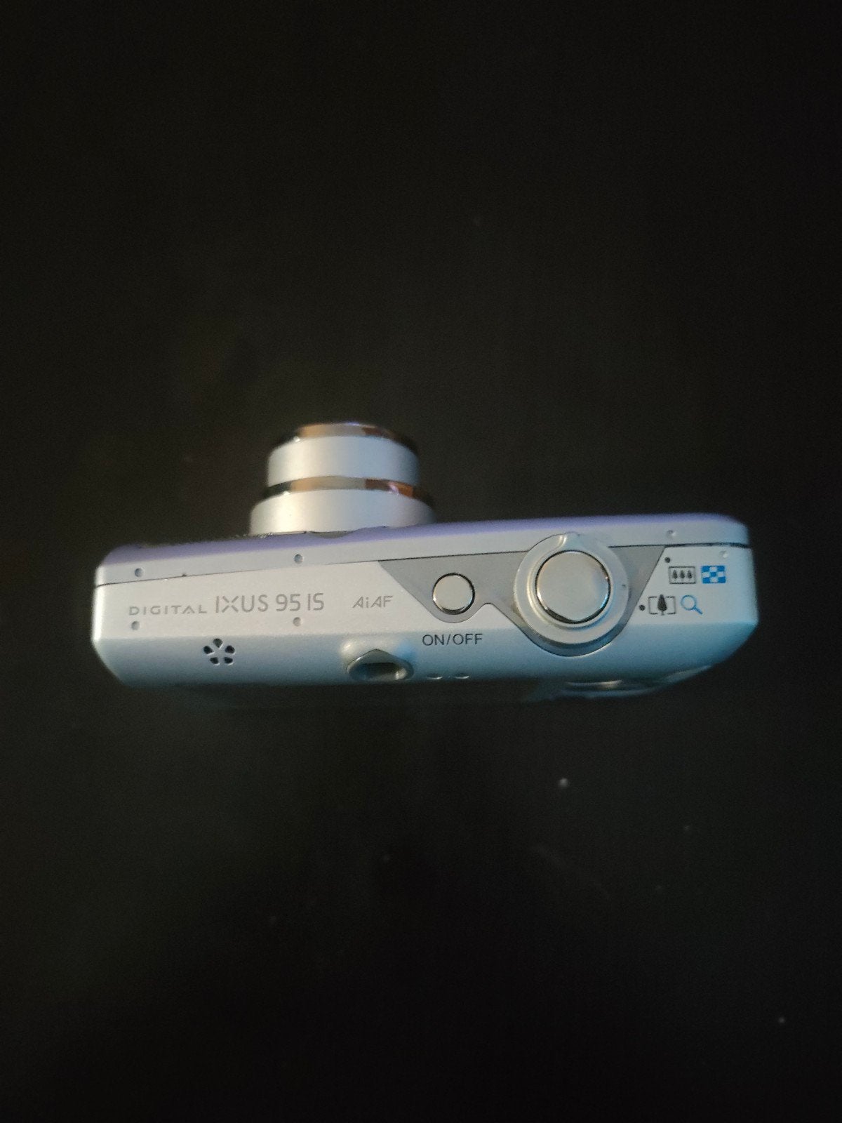 Canon Digital IXUS 95 IS Compactcamera - Zilver, Ophalen, Beeldstabilisatie, Gebruikt, Canon