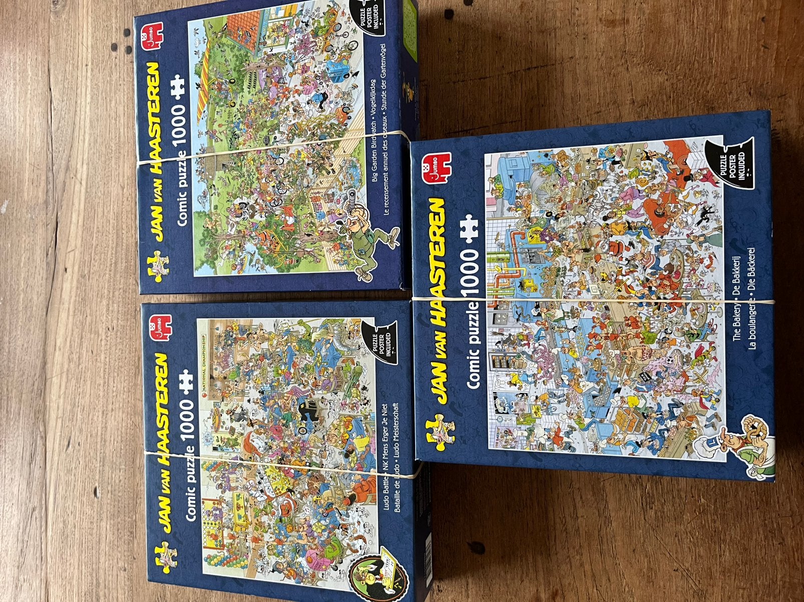 Foto 2 van 3 Jan van haasteren puzzels 1000 stukjes