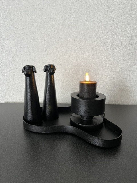 BOI!WOW Plateau Iron Black S Nieuw!, Met opstaande rand, Nieuw, Ophalen of Verzenden, Dienblad