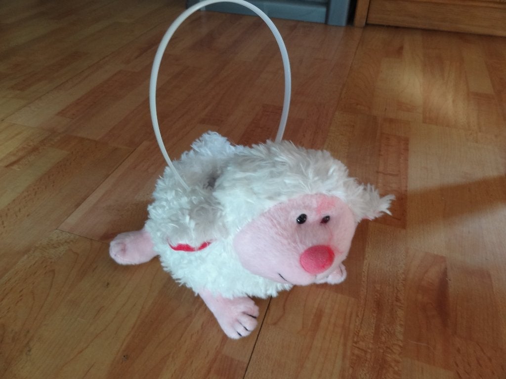 paasmandje lammetje om eieren in te doen, Ophalen of Verzenden, Zo goed als nieuw, Overige typen