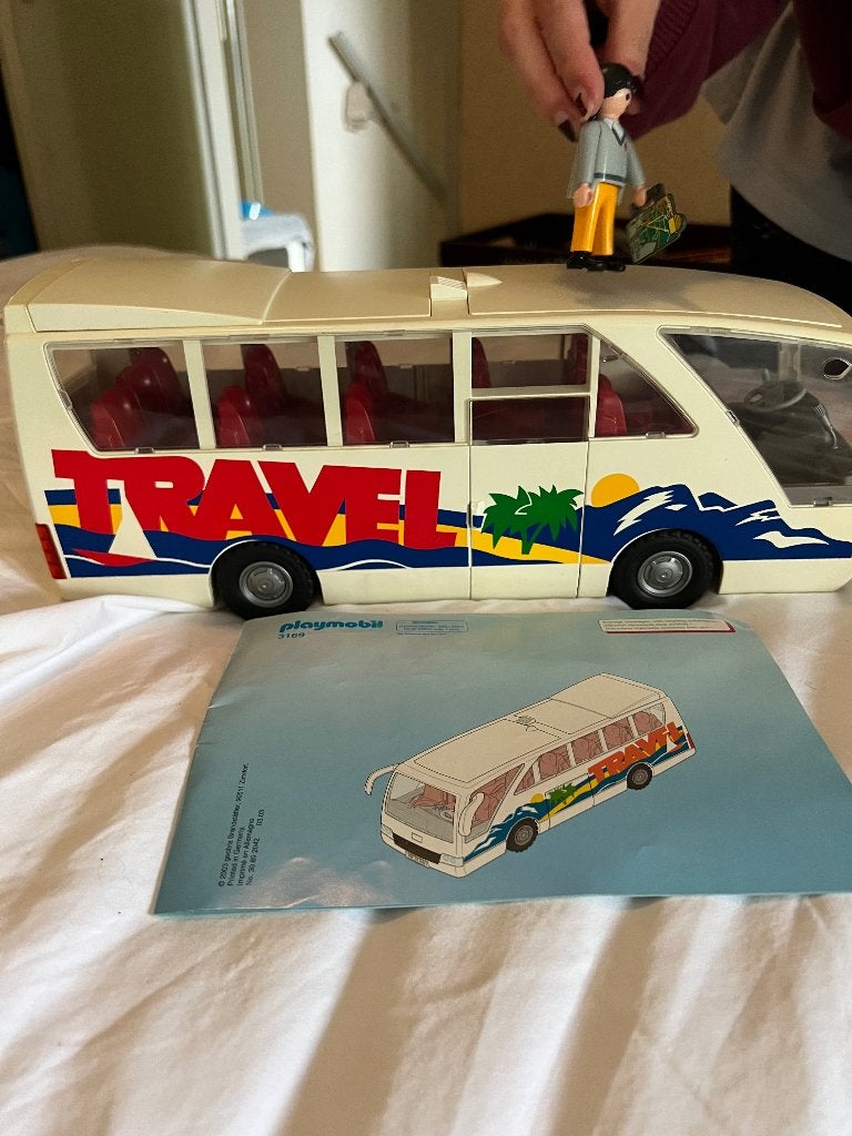 Playmobile touringcar 3169, Ophalen, Complete set, Voertuig, Zo goed als nieuw