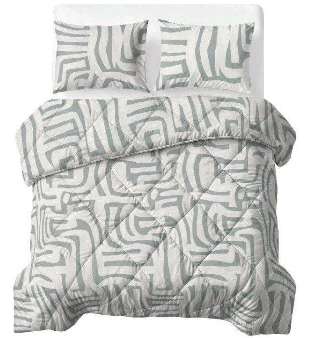 Sleeptime Lazy Dekbed Eran Groen 240x200 incl. slopen, Onbekend, Sleeptime, Ophalen of Verzenden, Deken of Dekbed