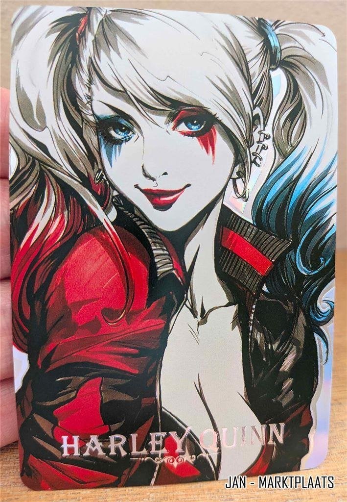 DC Suicide Squad Harley Quinn Foil Holo Card #2, Verzenden, Kuifje, Nieuw, Beeldje of Figuurtje