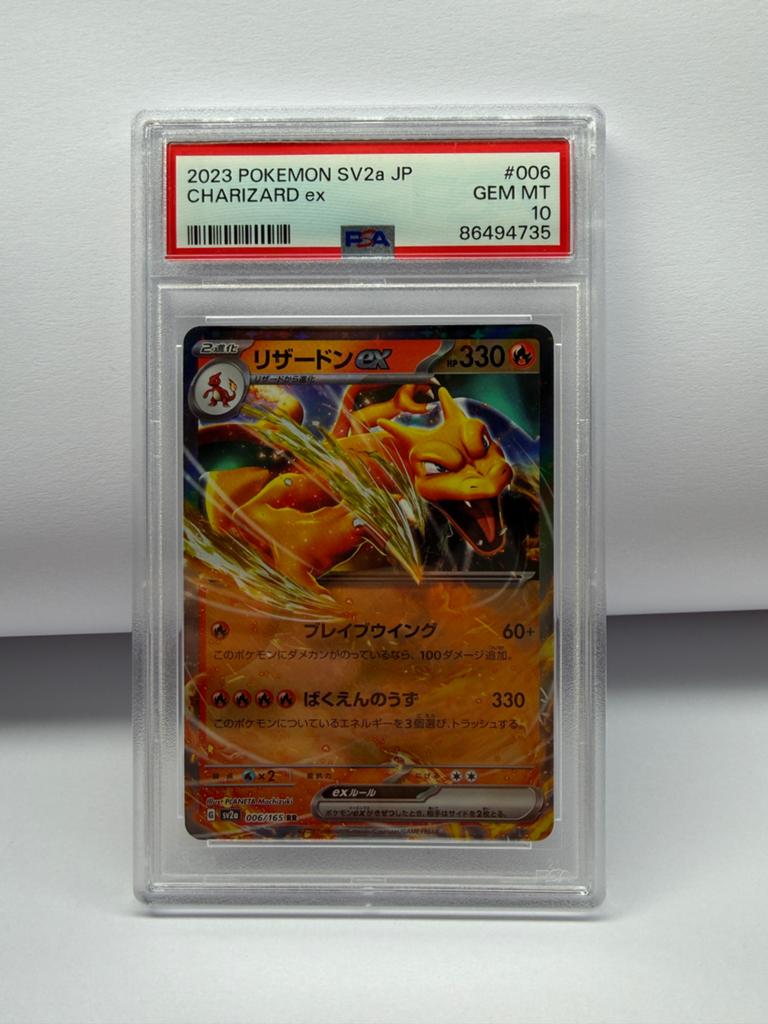 Charizard Ex PSA 10, Hobby en Vrije tijd, Verzamelkaartspellen | Pokémon, Ophalen of Verzenden, Nieuw, Losse kaart