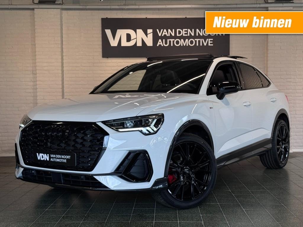 Audi Q3 SPORTBACK 35 TFSI S-Line Edition Black Pano Sfeerv C, Automaat, 4 cilinders, Wit, Bedrijf