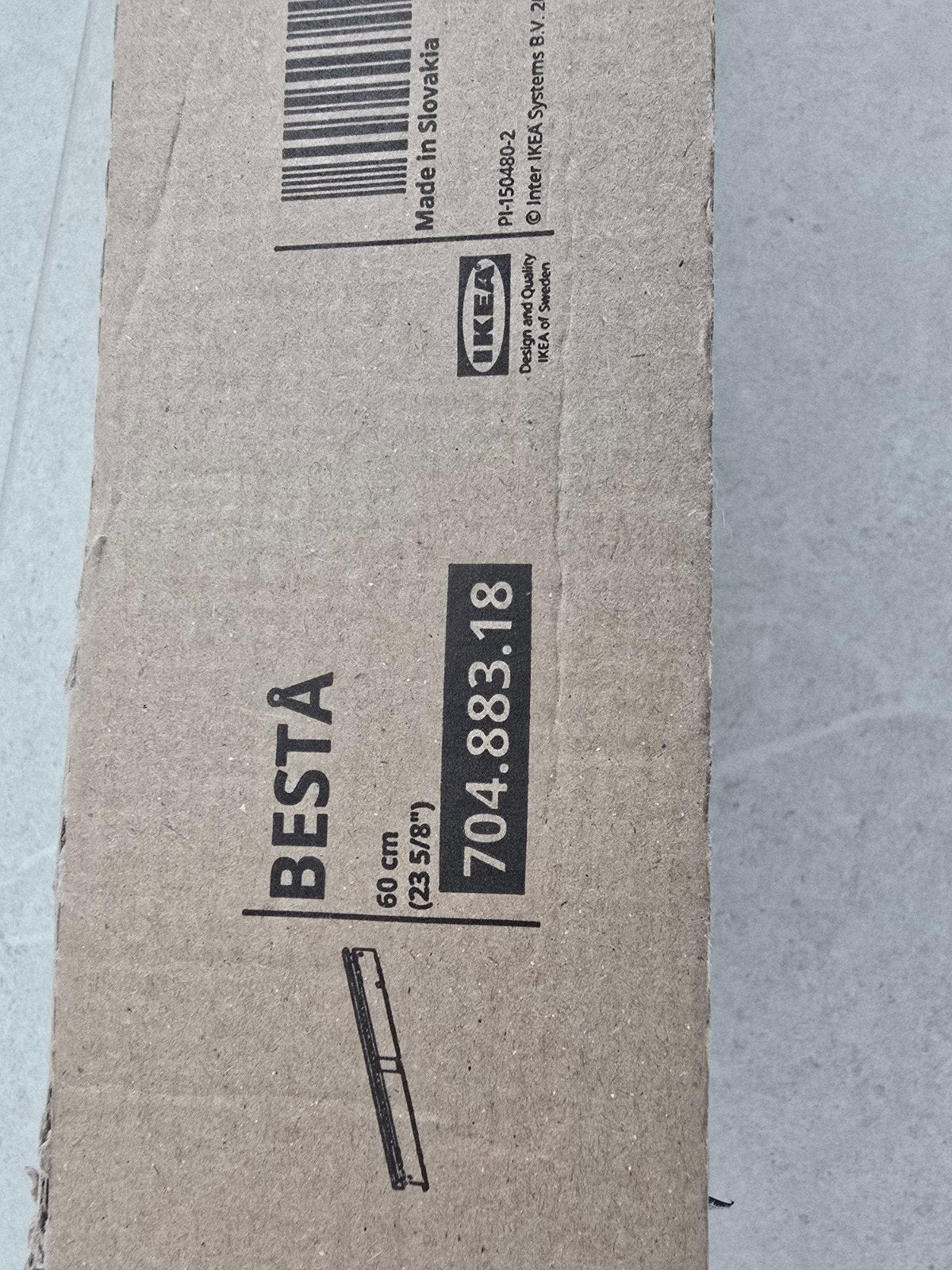 ikea besta ophangrail wandrail ophangsysteem, Ophalen, Nieuw