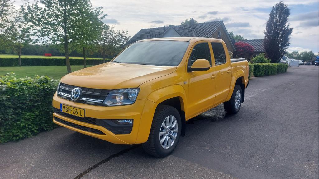 Volkswagen Amarok 3.0 TDI 4Motion Plus Cab Comfortline AIRCO, Automaat, Stof, Euro 6, 2117 kg