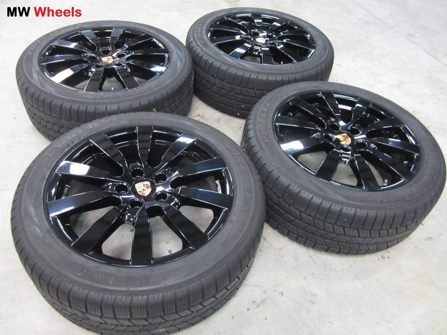 Porsche 20 inch Origineel Cayenne velgen met winterbanden, Gebruikt, -, 275 mm, -