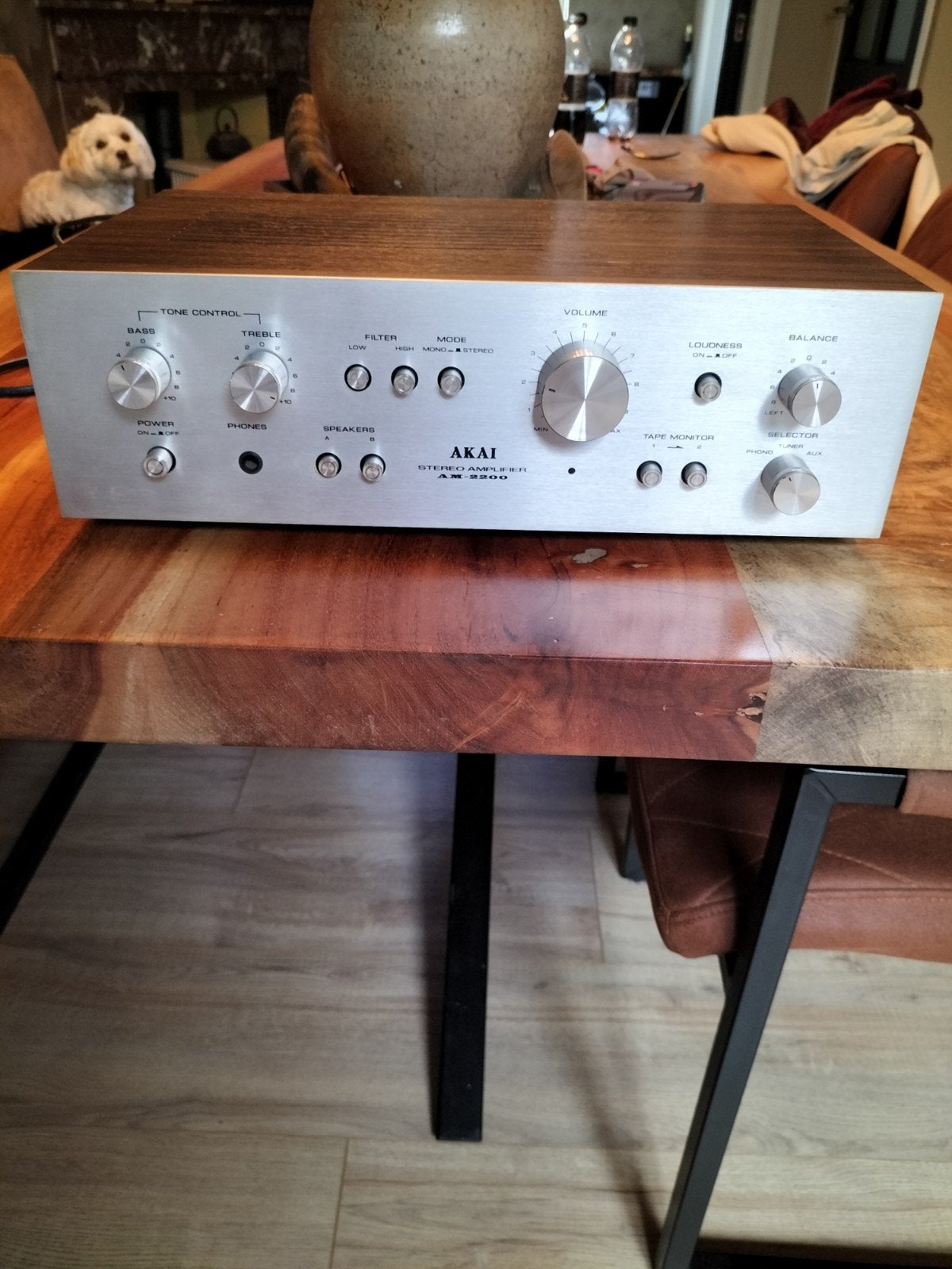 akai am 2200, Ophalen, Zo goed als nieuw, Minder dan 60 watt, Overige merken