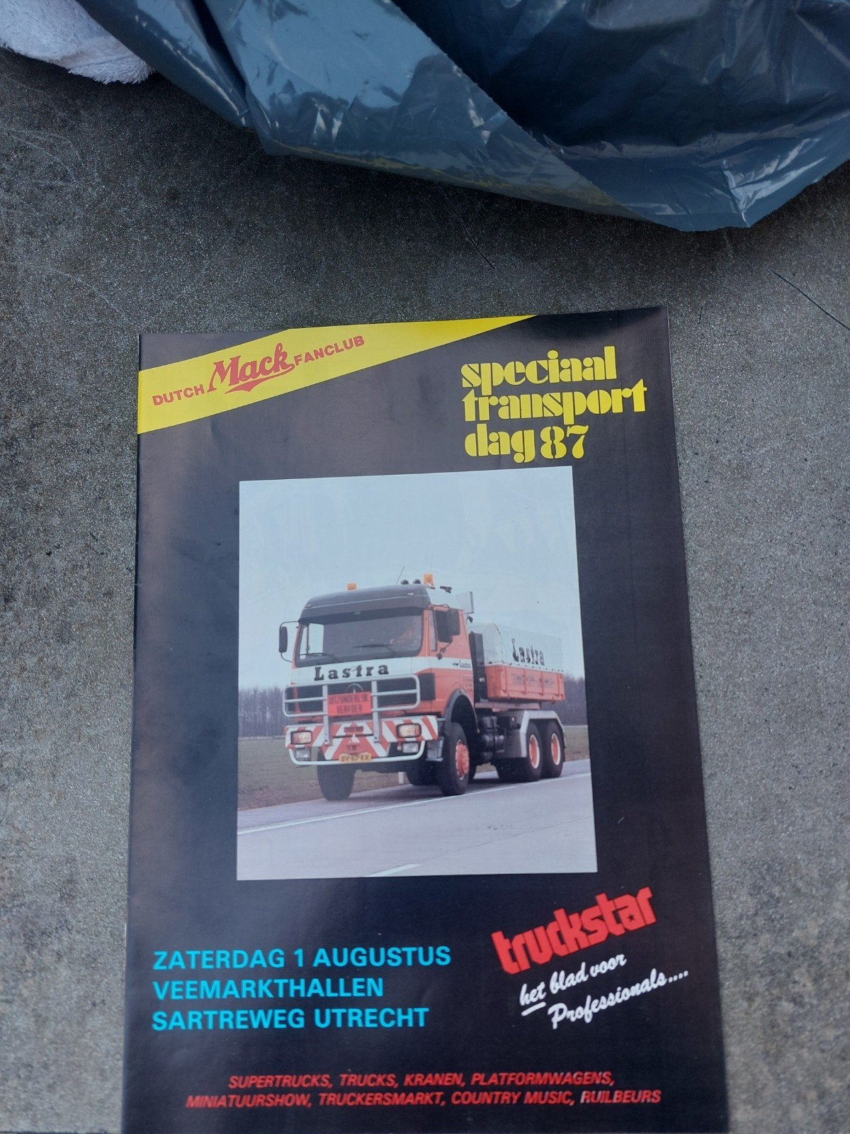 Oude reclamefolders: SAAN en Dutch Mack Fanclub, Ophalen of Verzenden, Gelezen, Overige merken, Onbekend