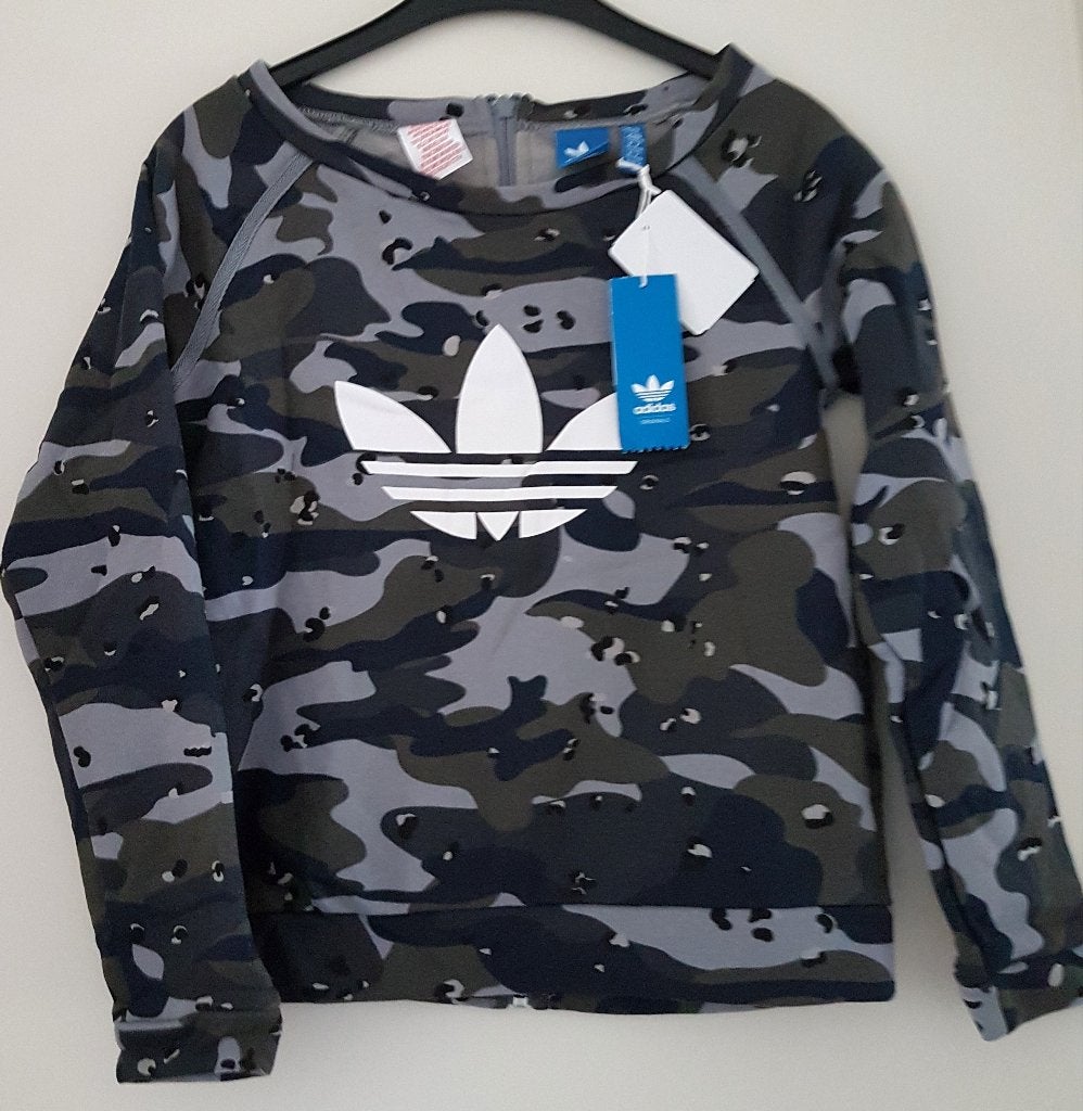 Adidas sweater maat 152 *NIEUW* (0623), Kinderen en Baby's, Kinderkleding | Maat 152, Adidas, Meisje, Trui of Vest, Nieuw