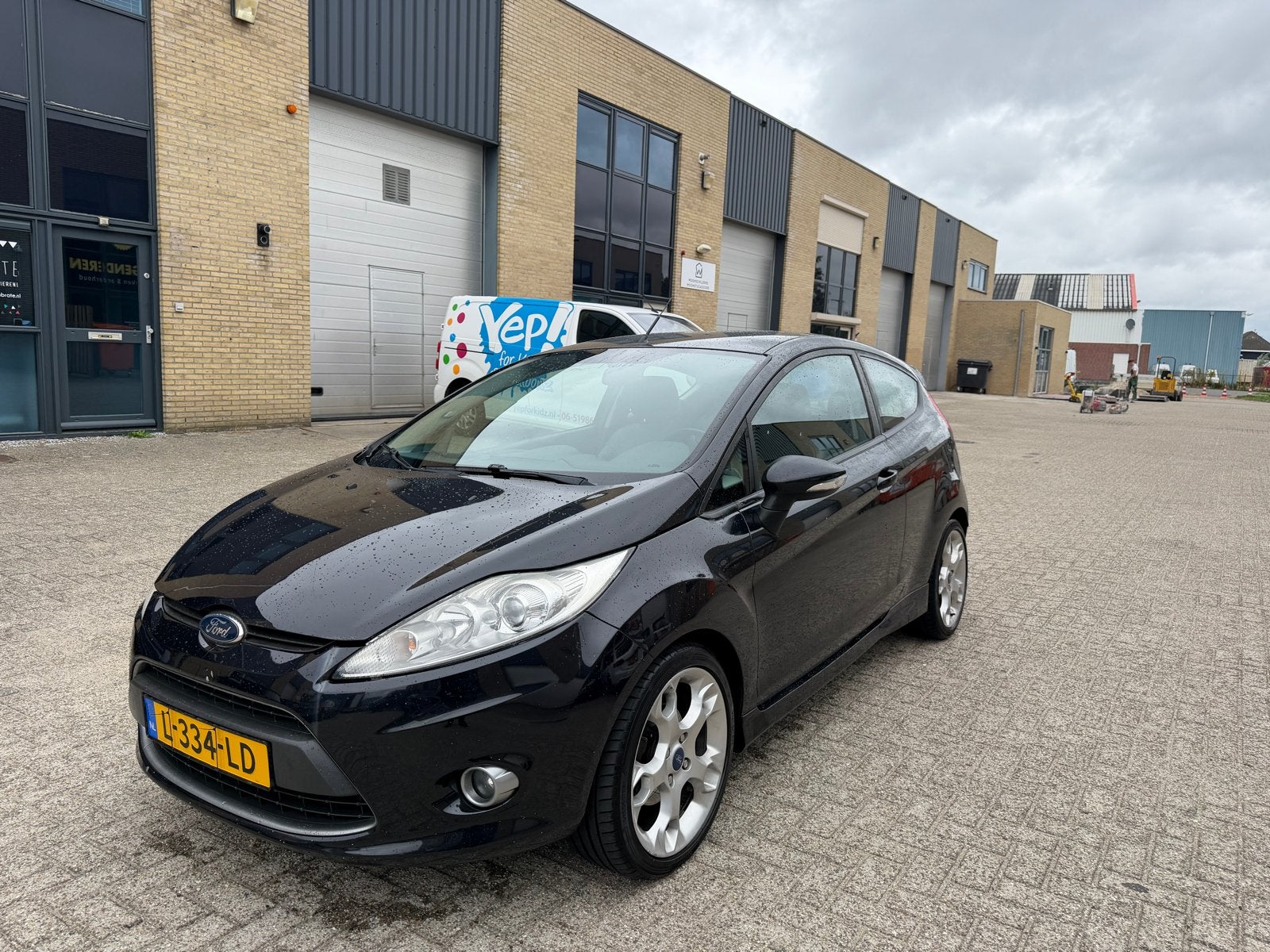 Ford Fiësta 1.6 16V 3DR 99KW 135 pk 2011 Zwart, Auto's, Ford, 1596 cc, 4 cilinders, Zwart, Leder
