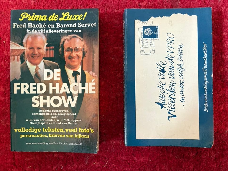 De Fred Haché Show - Boek met brieven en foto's, Ophalen of Verzenden, Gelezen, Nederland